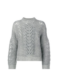 Женский серый вязаный свитер от IRO