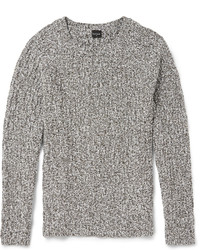 Мужской серый вязаный свитер от Paul Smith
