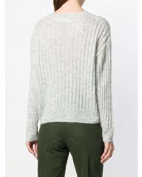 Женский серый вязаный свитер от IRO