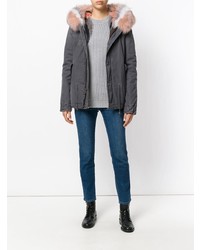 Женский серый вязаный свитер от Mr & Mrs Italy