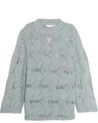Женский серый вязаный свитер от See by Chloe