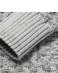 Мужской серый вязаный свитер от S.N.S. Herning