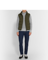 Мужской серый вязаный свитер от S.N.S. Herning