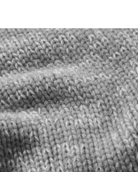 Мужской серый вязаный свитер от Tod's