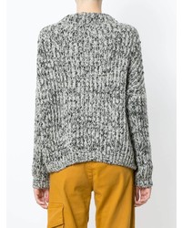 Женский серый вязаный свитер от Uma Raquel Davidowicz