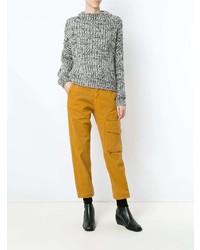 Женский серый вязаный свитер от Uma Raquel Davidowicz