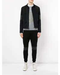 Мужской серый вязаный свитшот от Education From Youngmachines