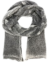 Женский серый вязаный шарф от Avant Toi