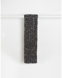 Мужской серый вязаный шарф от Asos