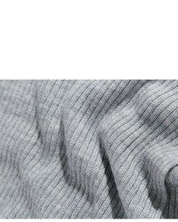 Женский серый вязаный шарф от Monki