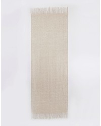 Женский серый вязаный шарф от Aldo