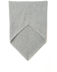 Женский серый вязаный шарф от A.L.C.