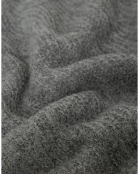 Женский серый вязаный шарф от Asos