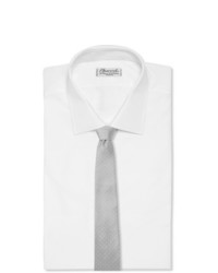 Мужской серый галстук в горошек от Paul Smith