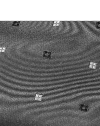 Мужской серый галстук с геометрическим рисунком от Turnbull & Asser