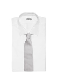 Мужской серый галстук от Brioni