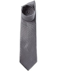 Мужской серый галстук от Lanvin