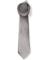 Мужской серый галстук от Lanvin