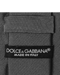 Мужской серый галстук от Dolce & Gabbana