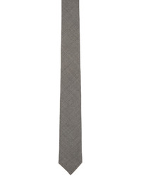 Мужской серый галстук от Thom Browne