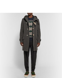 Мужской серый дафлкот от Kolor