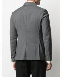 Мужской серый двубортный пиджак от Barena