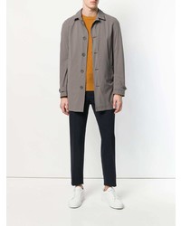 Мужской серый дождевик от Herno