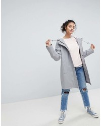 Женский серый дождевик от Asos