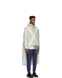 Мужской серый дождевик от Miharayasuhiro