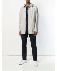 Мужской серый дождевик от Herno