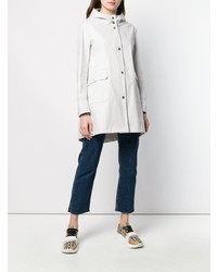 Женский серый дождевик от Herno