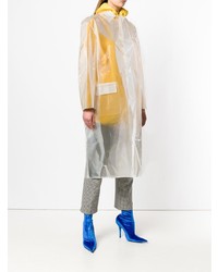 Женский серый дождевик от Maison Margiela