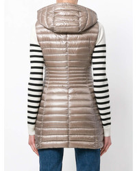 Женский серый жилет от Herno