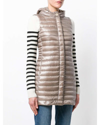 Женский серый жилет от Herno