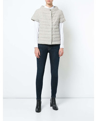 Женский серый жилет от Herno