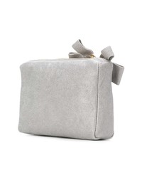 Серый замшевый клатч от L'Autre Chose