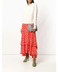 Серый замшевый клатч от Lancaster