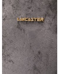 Серый замшевый клатч от Lancaster