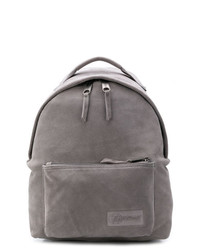 Мужской серый замшевый рюкзак от Eastpak