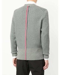 Мужской серый кардиган от Thom Browne