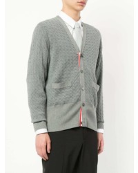 Мужской серый кардиган от Thom Browne
