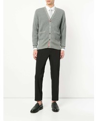Мужской серый кардиган от Thom Browne