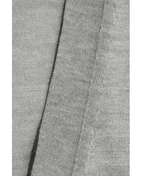 Женский серый кардиган от Miu Miu