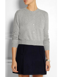 Женский серый кардиган от Miu Miu