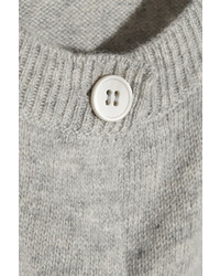 Женский серый кардиган от Miu Miu