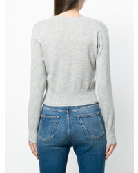 Женский серый кардиган от N.Peal