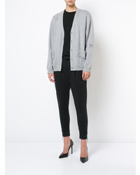 Женский серый кардиган от Thomas Wylde