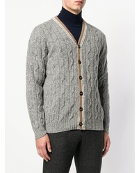 Мужской серый кардиган от Brunello Cucinelli