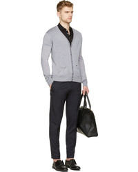 Мужской серый кардиган от DSQUARED2