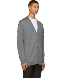 Мужской серый кардиган от Acne Studios